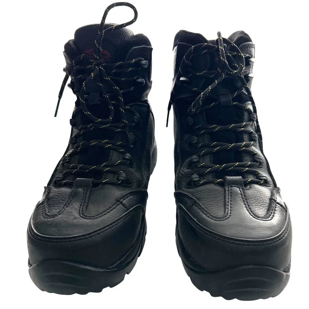 Avenger Black Waterproof  Work Boots Size Composite Toe & Slip-Resistant Size 10